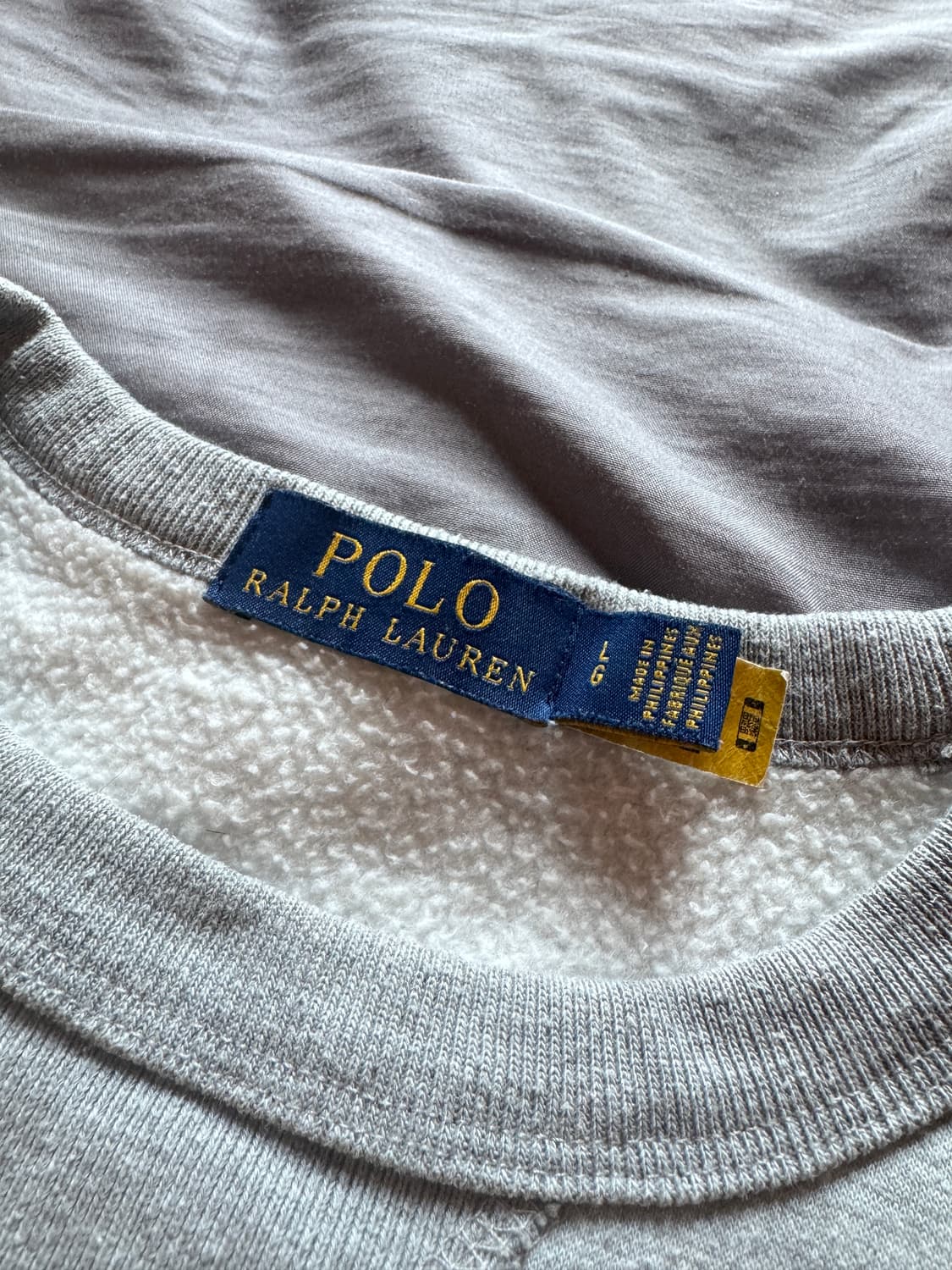 폴로 랄프로렌 플리스 로고 스웻셔츠 맨투맨 L 상품이미지4