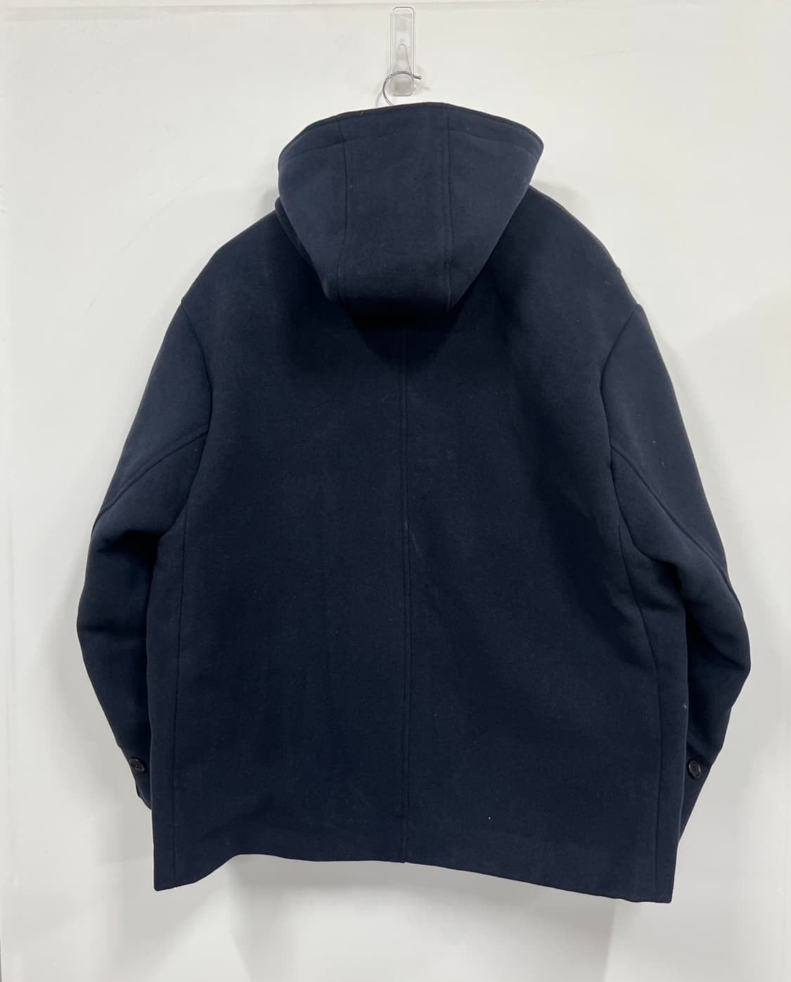 파르티멘토 후드 네이비 숏 떡볶이 코트 상품이미지7