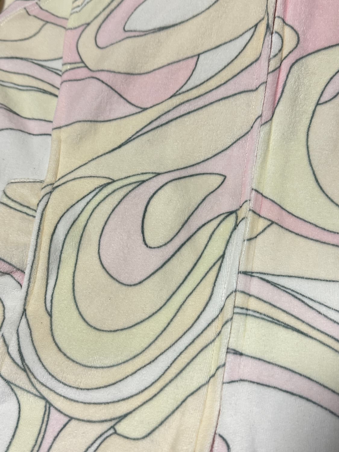 빈티지 rady 라디 갸루 핑크 마블 셋업 후드 집업 + 반바지 상품이미지8