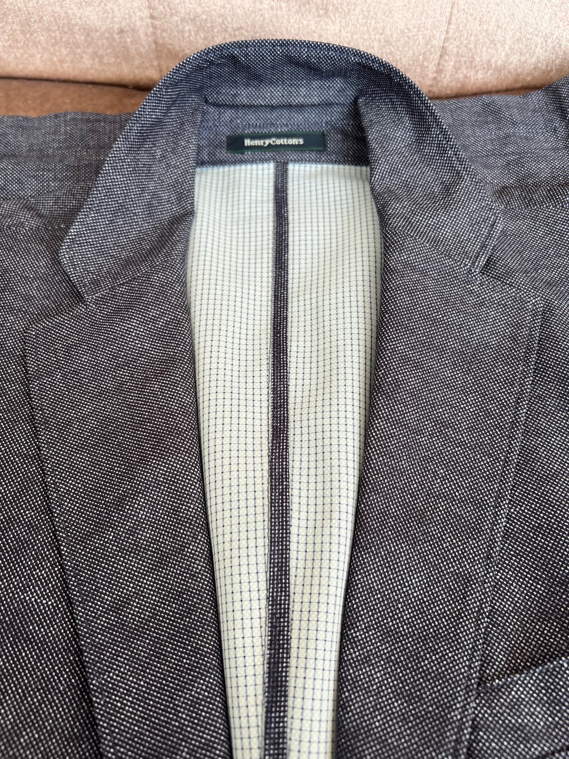 헨리코튼 남성 보카시네이비 간절기자켓 상품이미지3