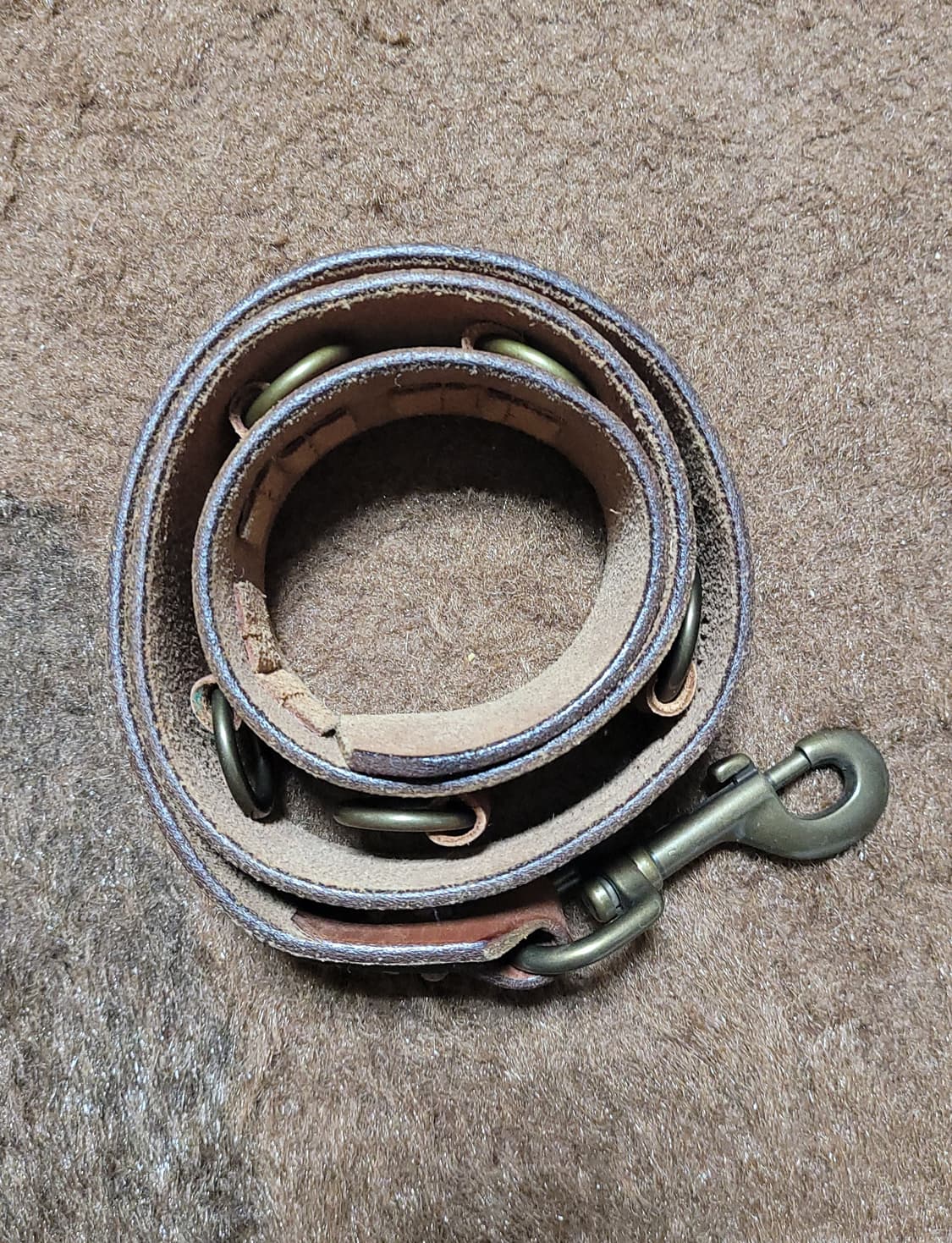 폴로 랄프로렌 통가죽 히피 스타일 벨트 상품이미지8