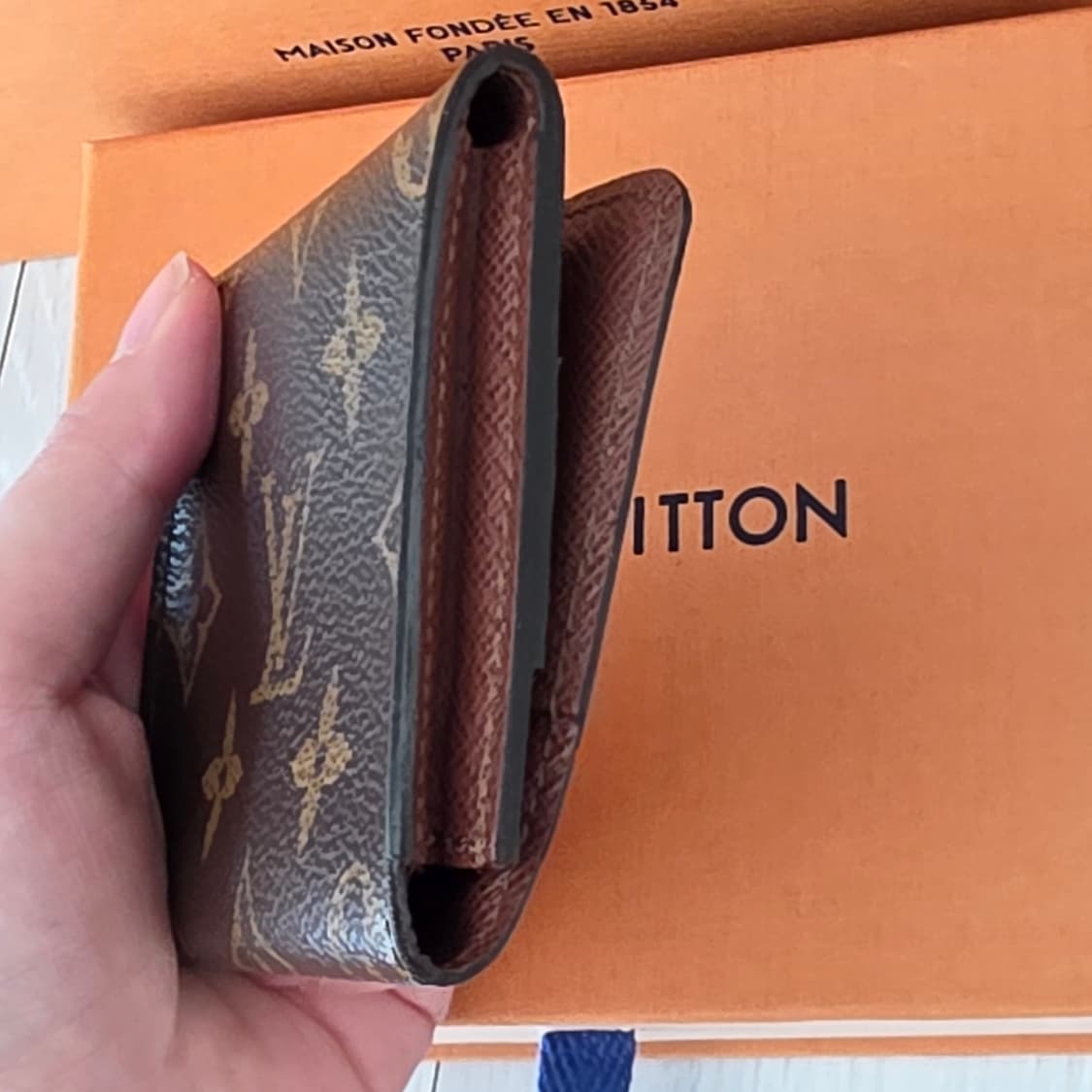 루이비통 모노그램 엔벨로프 비즈니스 카드홀더 카드지갑(공용) 상품이미지4