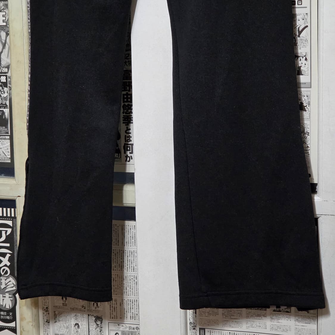 아디다스 Y2K 블랙 실버 큐빅 부츠컷 트랙팬츠 상품이미지8