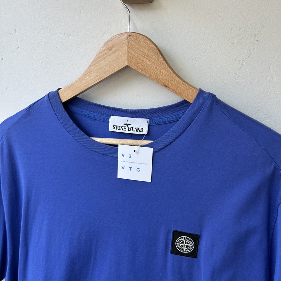 14860 - 스톤아일랜드 로고 패치 반팔 티셔츠 상품이미지3