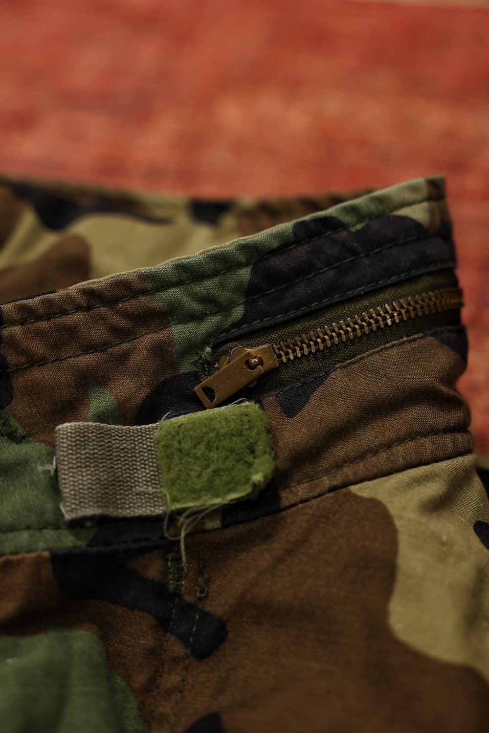 80s 오리지널 밀리터리 우드랜드카모 m65필드자켓 세트 판매 상품이미지3