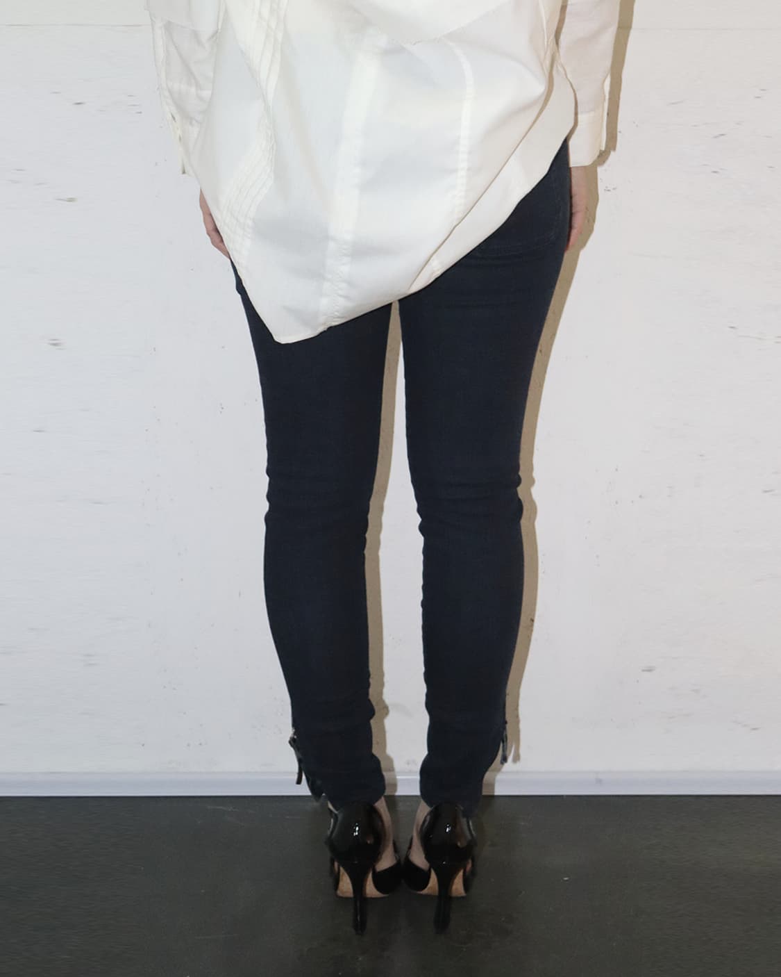 발렌시아가 by 니콜라스 제스키에르 13SS 지퍼 디테일 슬림 데님팬츠 상품이미지3