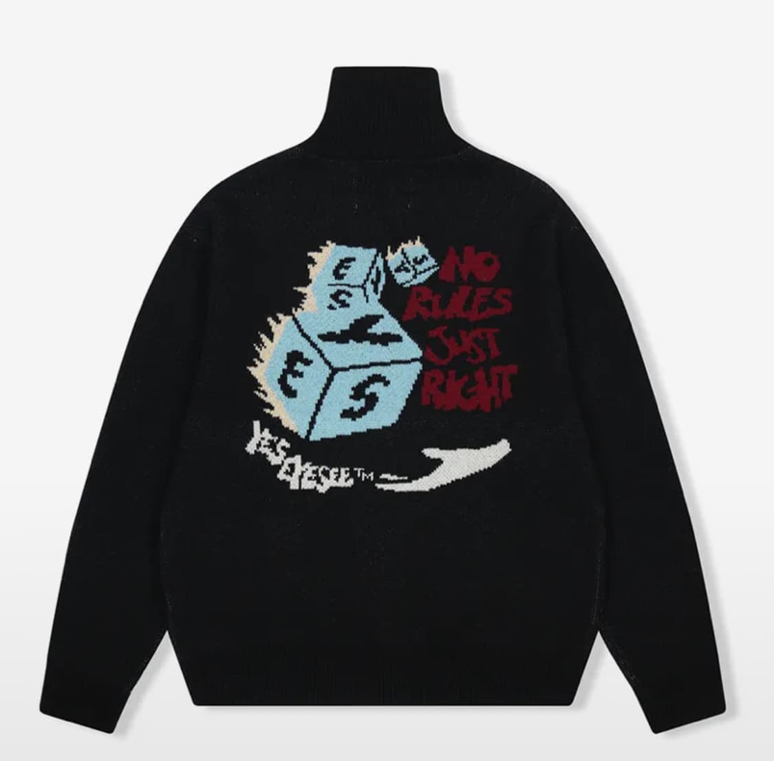 예스아이씨 Dice Full Zip-up Knit Cardigan 상품이미지2