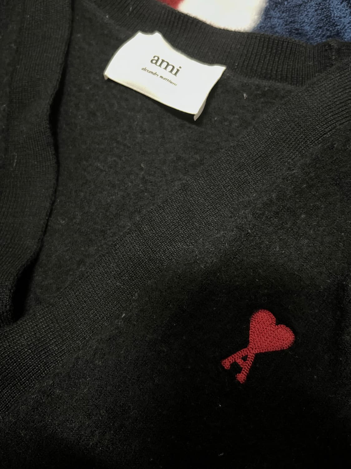 아미 하트 로고 가디건 S 정품 상품이미지2