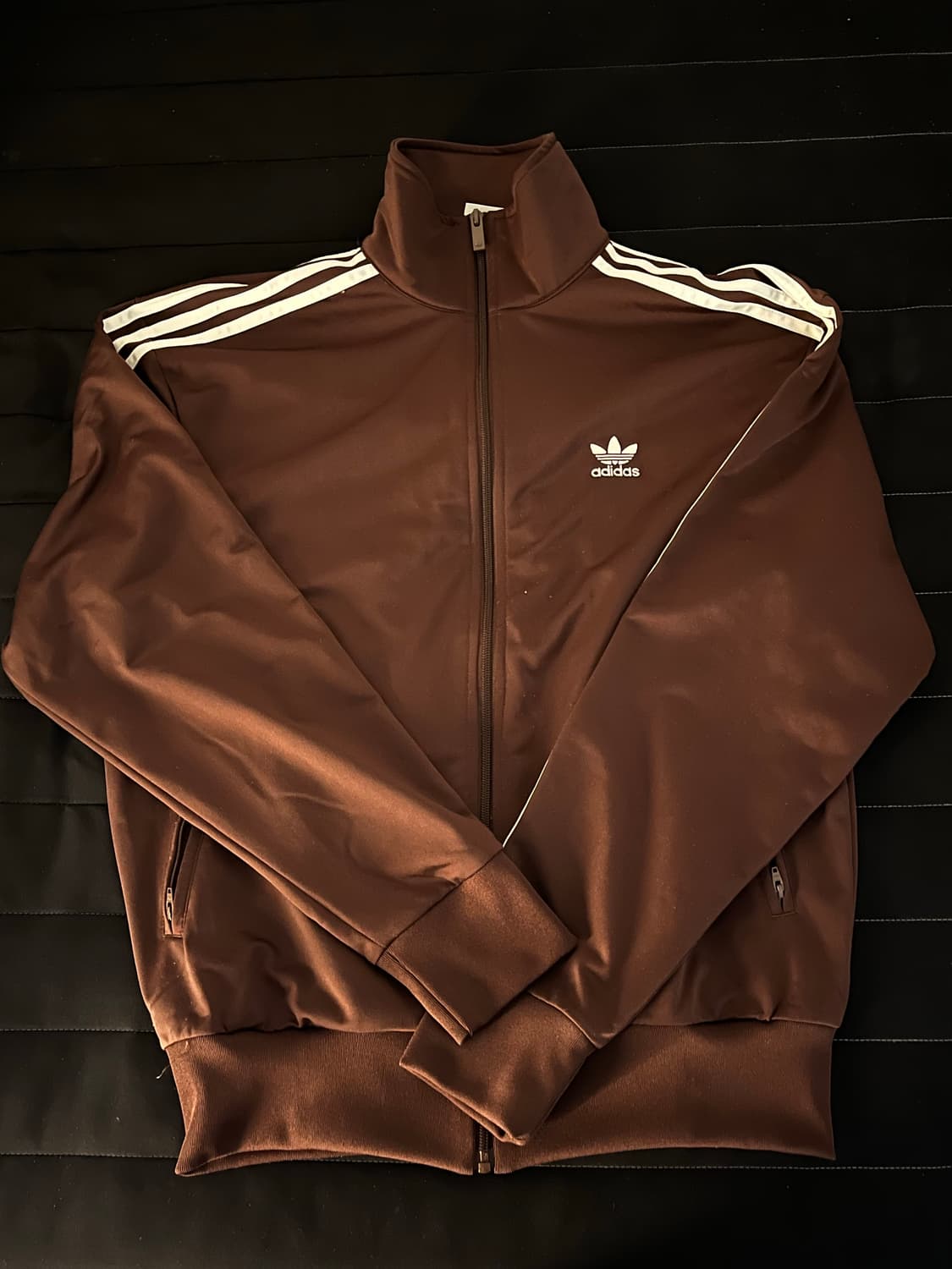 아디다스 져지 브라운 트랙탑 사이즈 s (직거래만 ) 상품이미지1