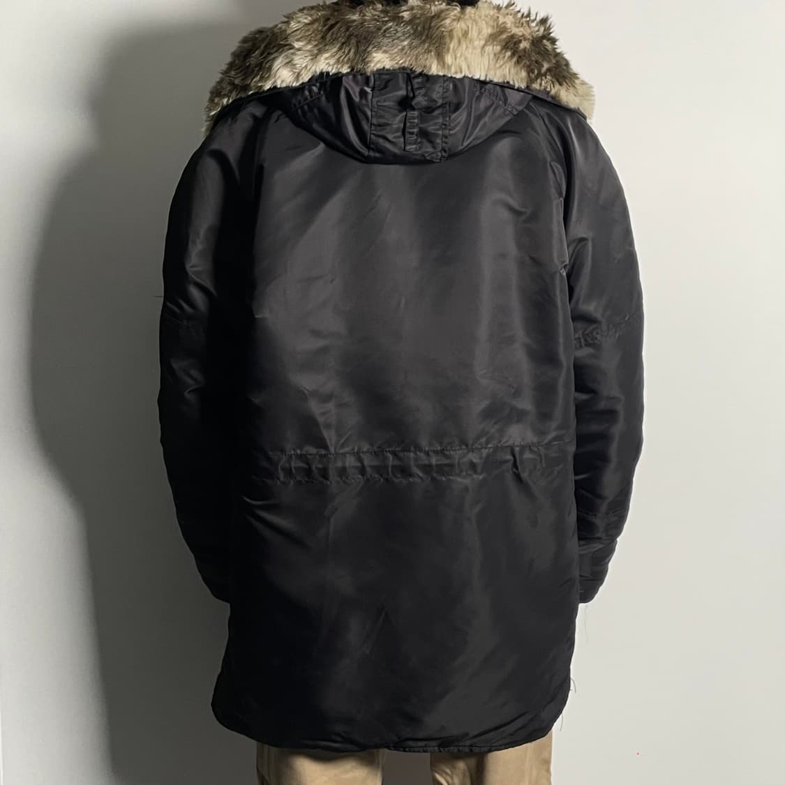 더블탭스 N3B 검정 야상 자켓 (on.62)   상품이미지3