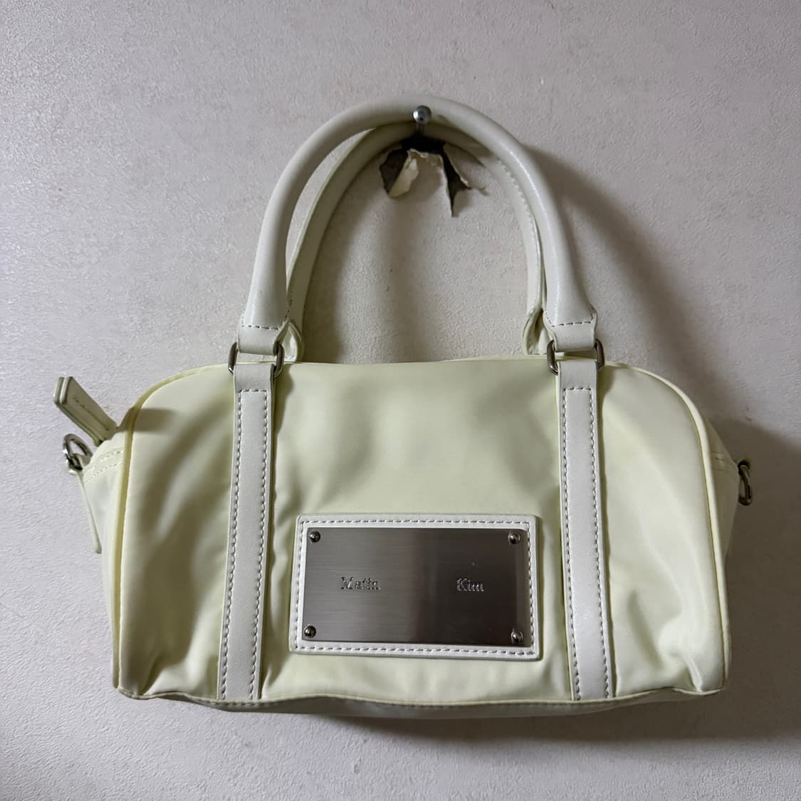 마뗑킴 베이비스포티 토트&크로스백 미니 아이보리 상품이미지10