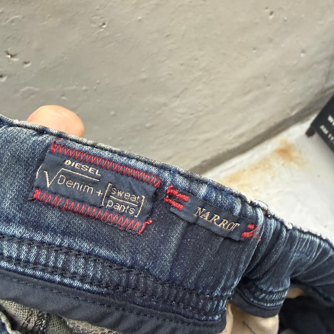 디젤 스웻데님팬츠 상품이미지9