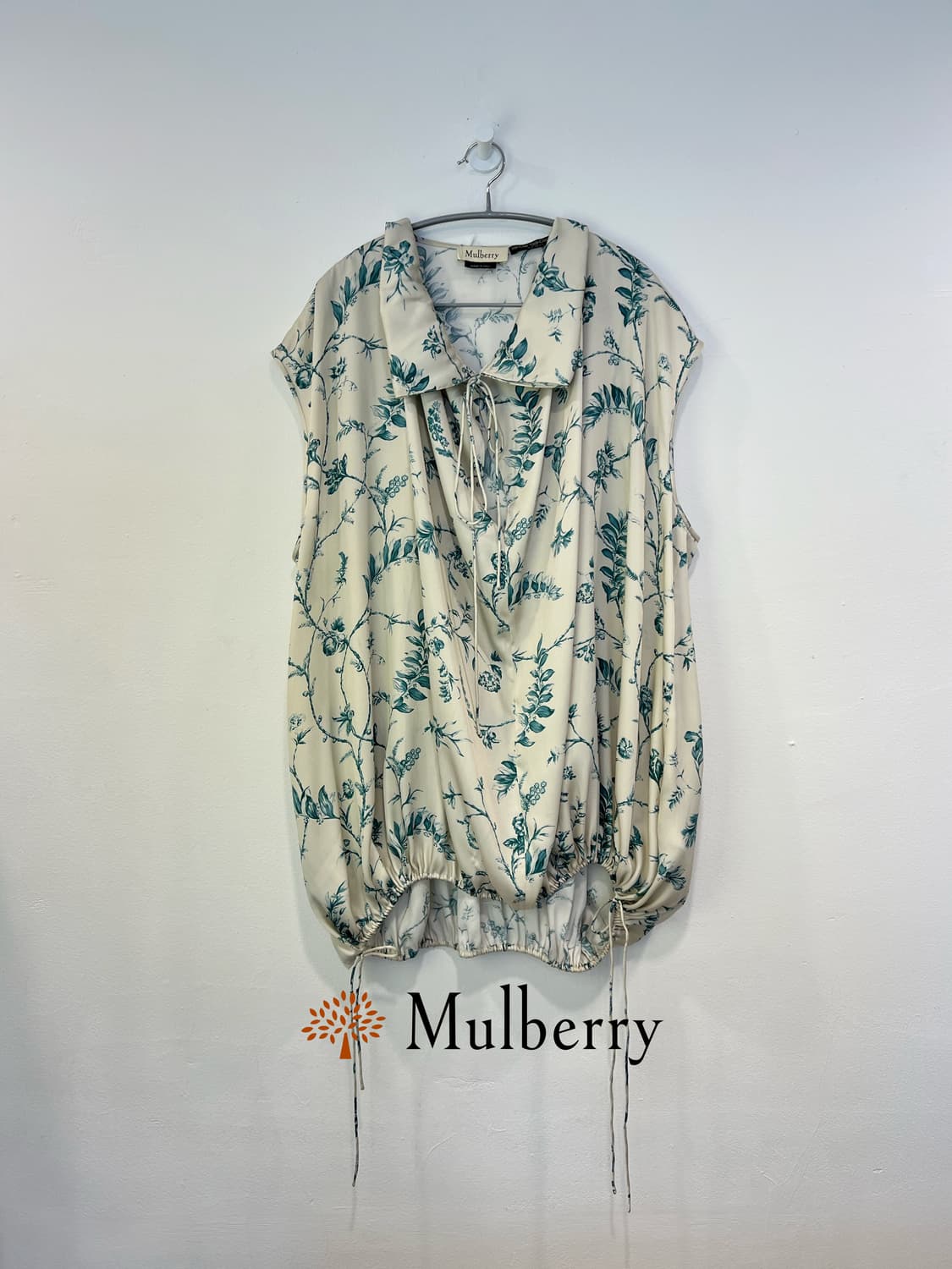 Mulberry 멀버리 슬리브리스 블라우스 상품이미지1