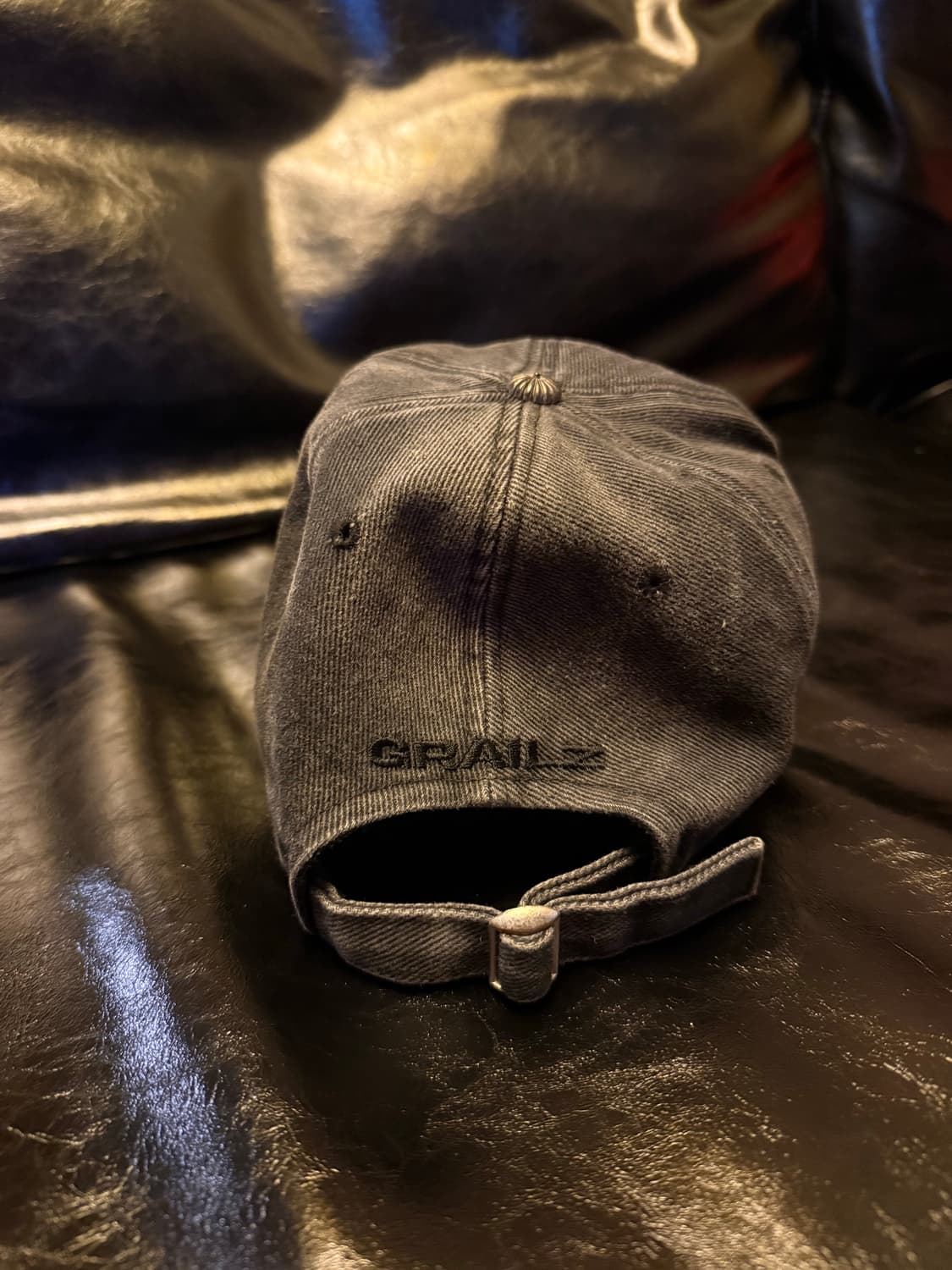 그레일즈 볼캡 [GRAILZ GLARE WASHED CAP 블랙] 상품이미지4