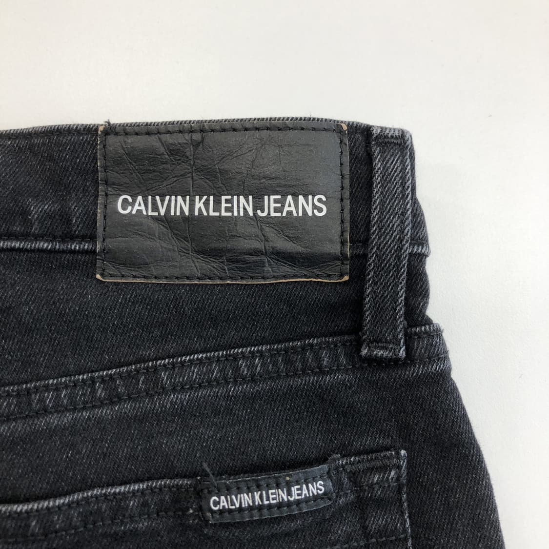 ck 캘빈클라인 026 블랙패치 데님진 36 인치  상품이미지3