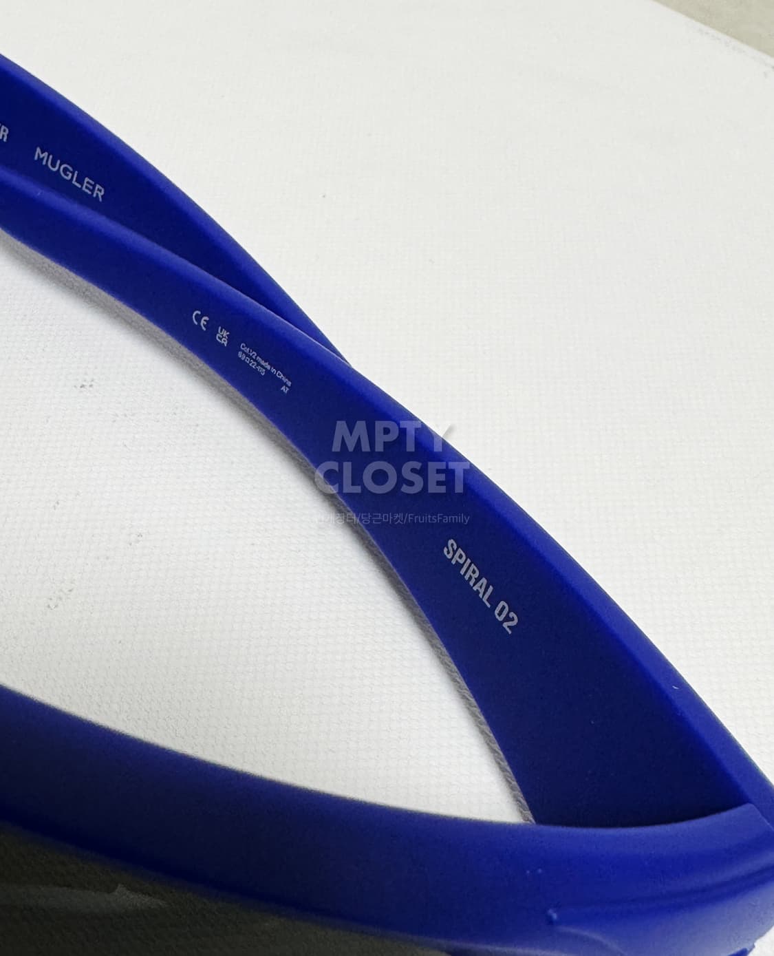 젠틀몬스터 x MUGLER 뮈글러 SPIRAL 02 선글라스 상품이미지6