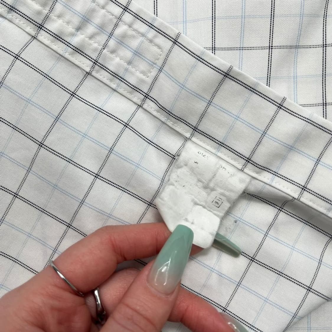 BROOKS BROTHERS 체크 셔츠 16½-33 상품이미지8