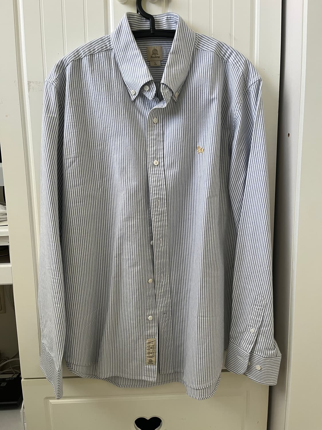 바스통 201 옥스포드 셔츠 (스카이 블루) L사이즈 상품이미지1