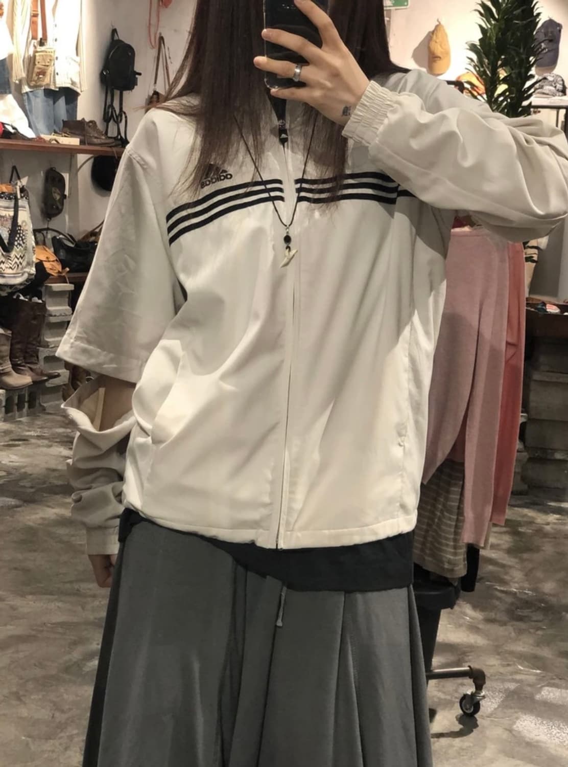 [2476]Adidas convertible sleeve jacket 상품이미지2
