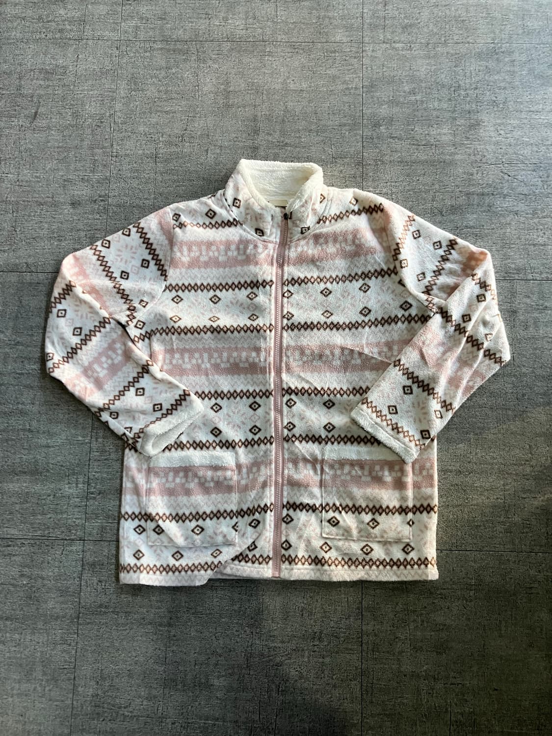 일본빈티지 Crossoicket 하구미모리걸 라떼갸루 대대장 니트자켓 상품이미지1