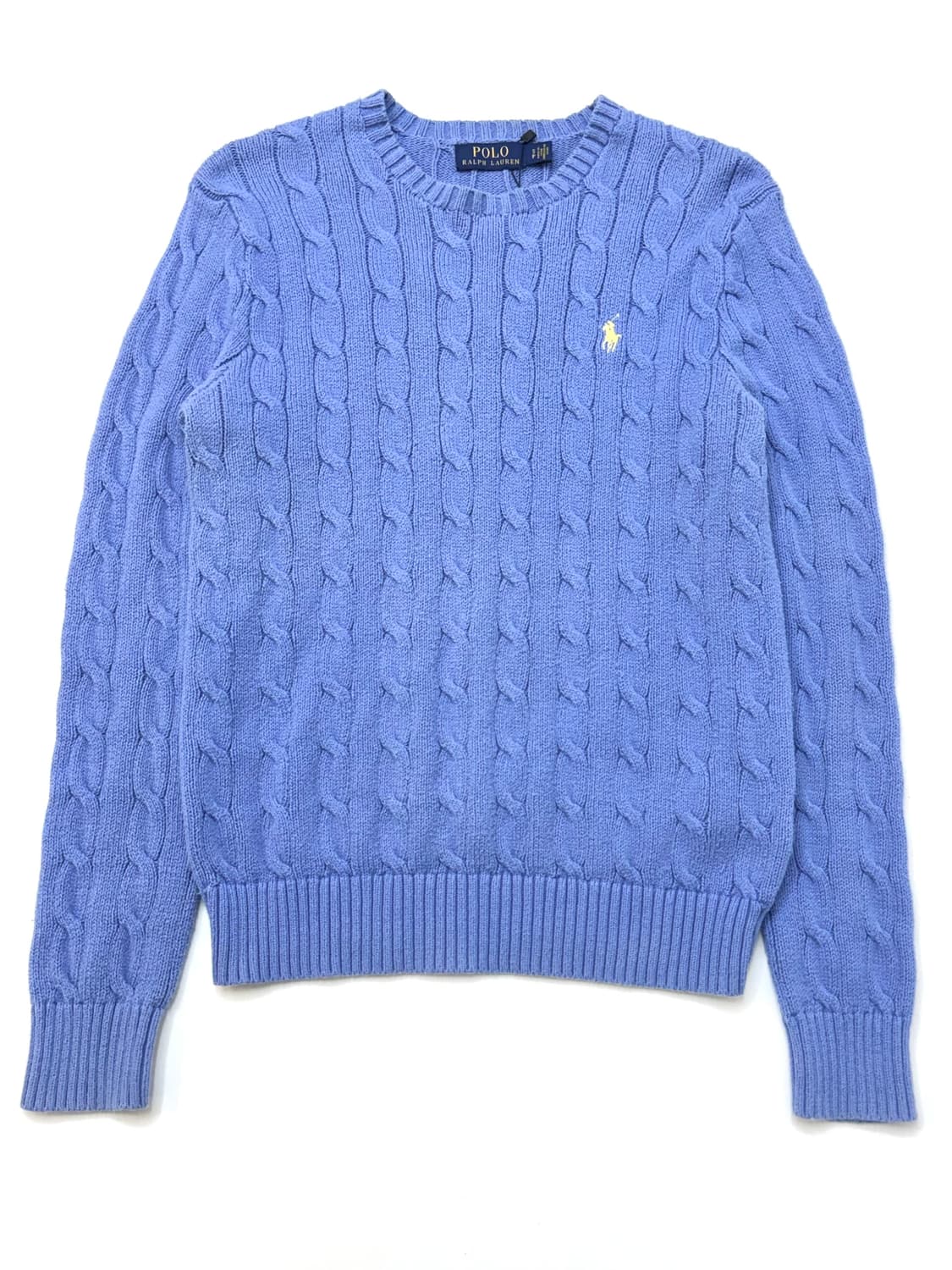 Polo 폴로 랄프로렌 스카이블루 컬러 케이블 니트 상품이미지1