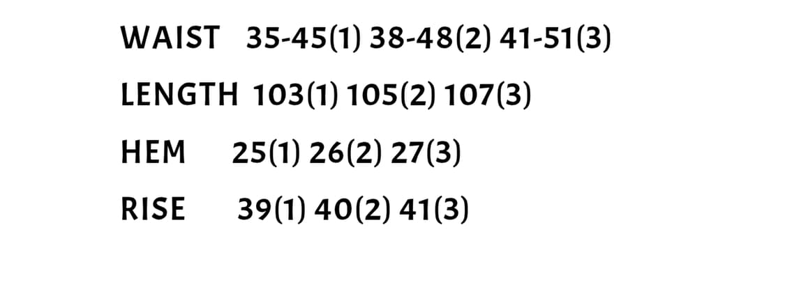 1 뤡코즈 WINDOW CLEANER PANTS 상품이미지2