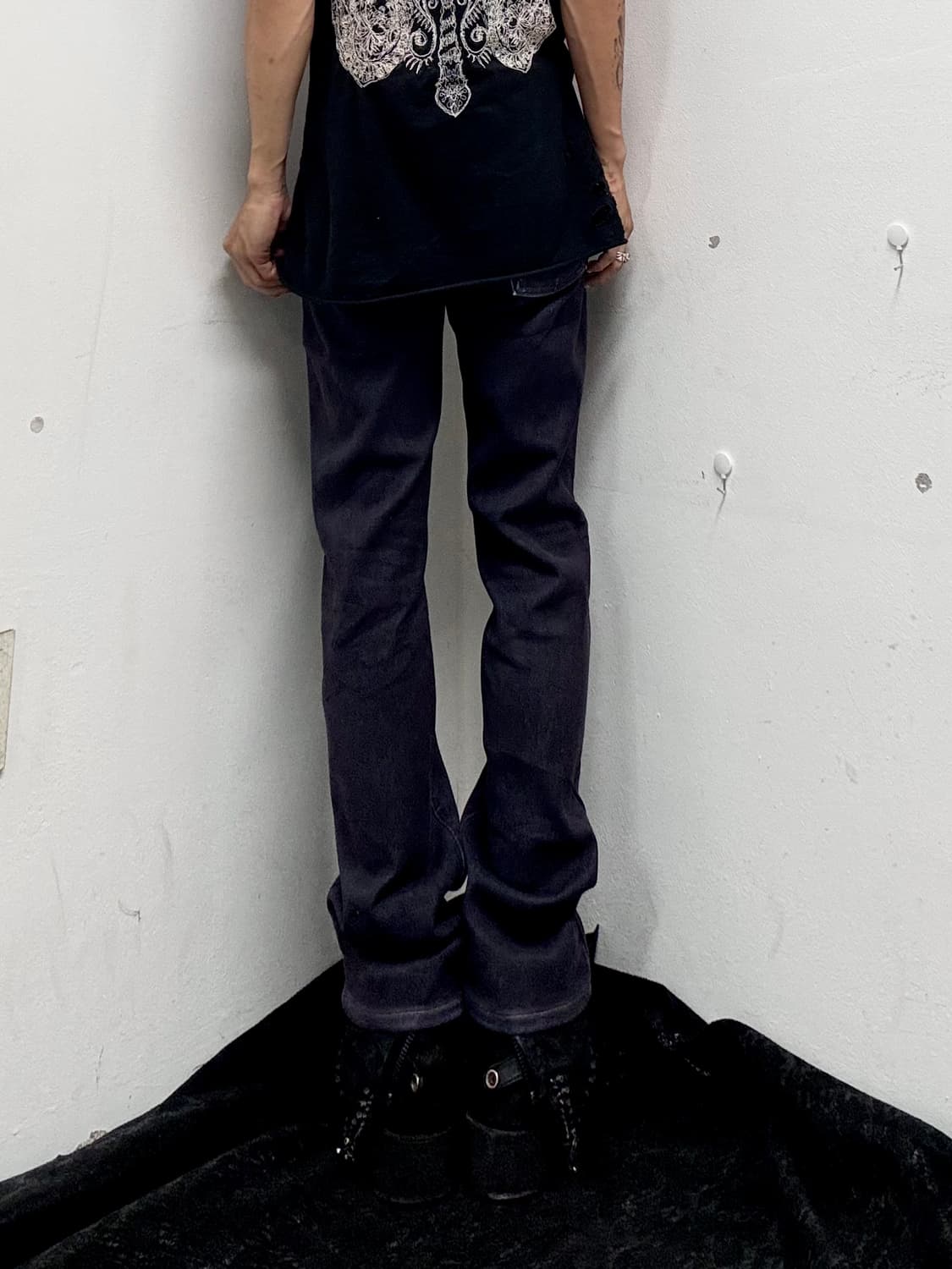 “EDWIN” 503 Purple Semi Boots cut PANTS 상품이미지3