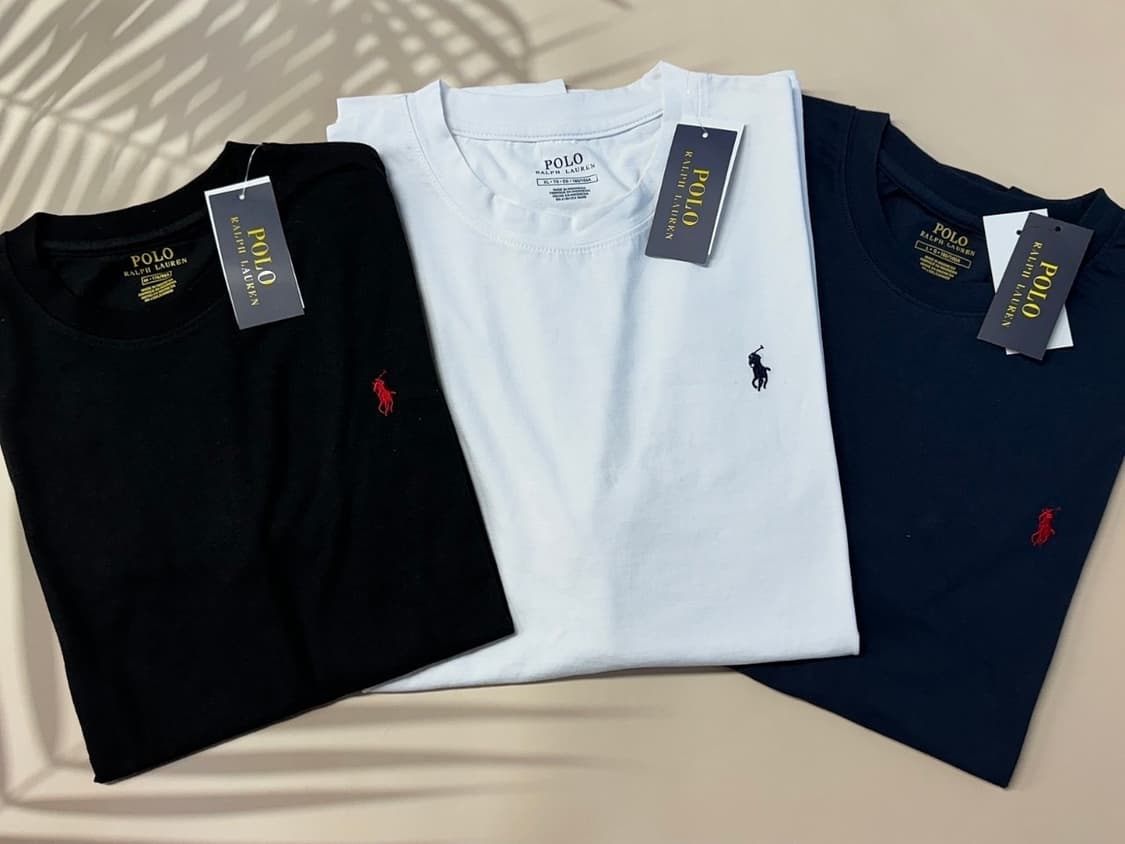 (새상품) 폴로 클래식 라운드 반팔티 상품이미지1