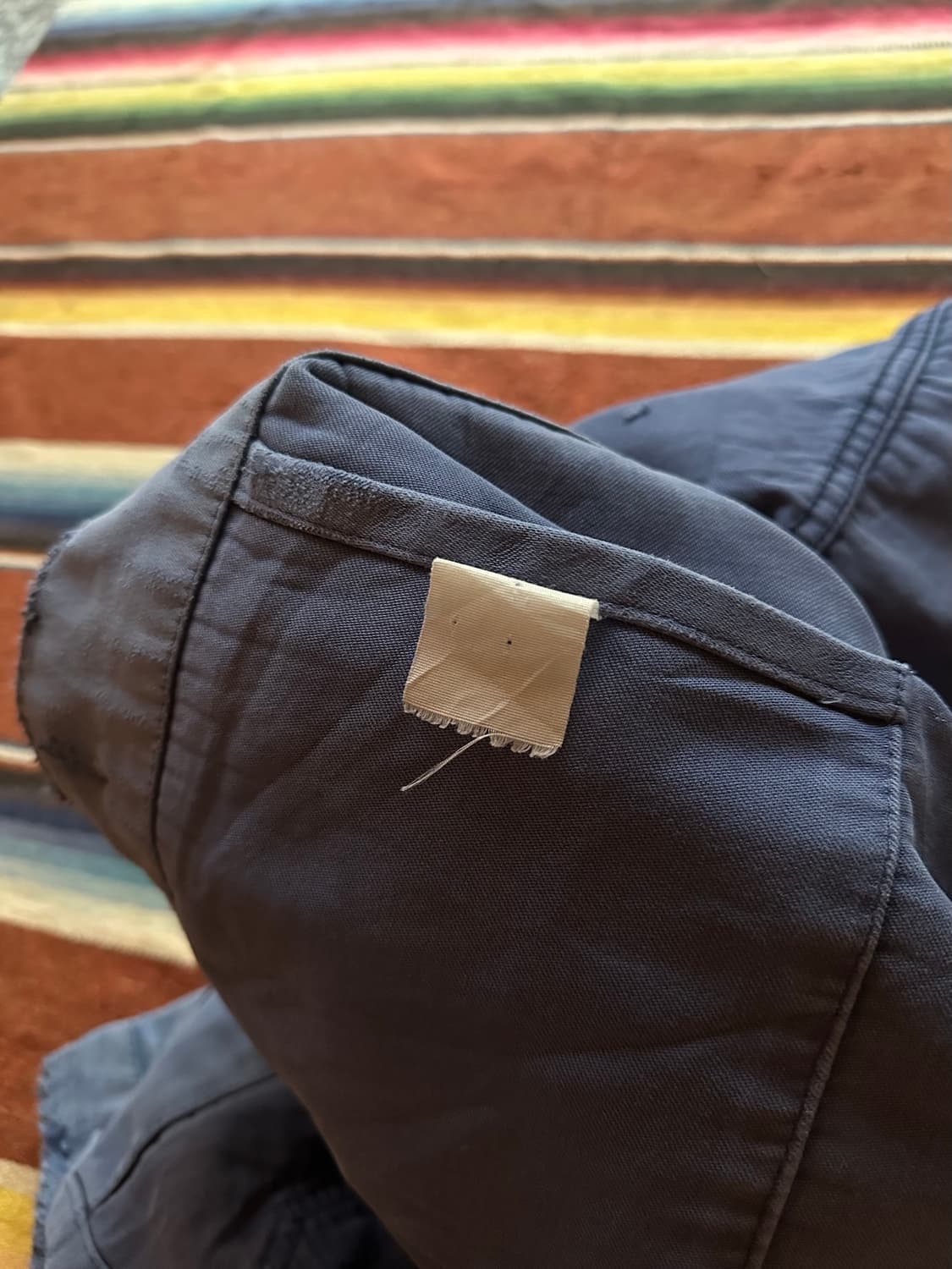 60s 빈티지 프렌치 몰스킨 워크 자켓 상품이미지8