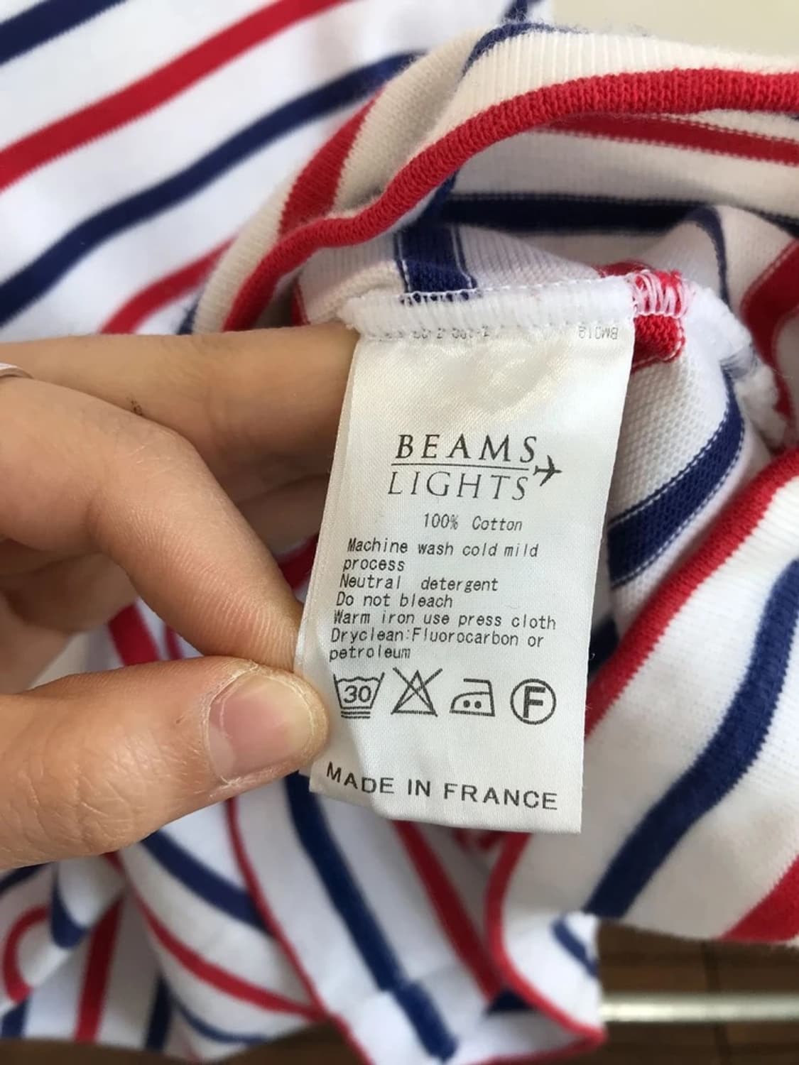 Bonneterie Chanteclair x BEAMS Striped T 상품이미지7