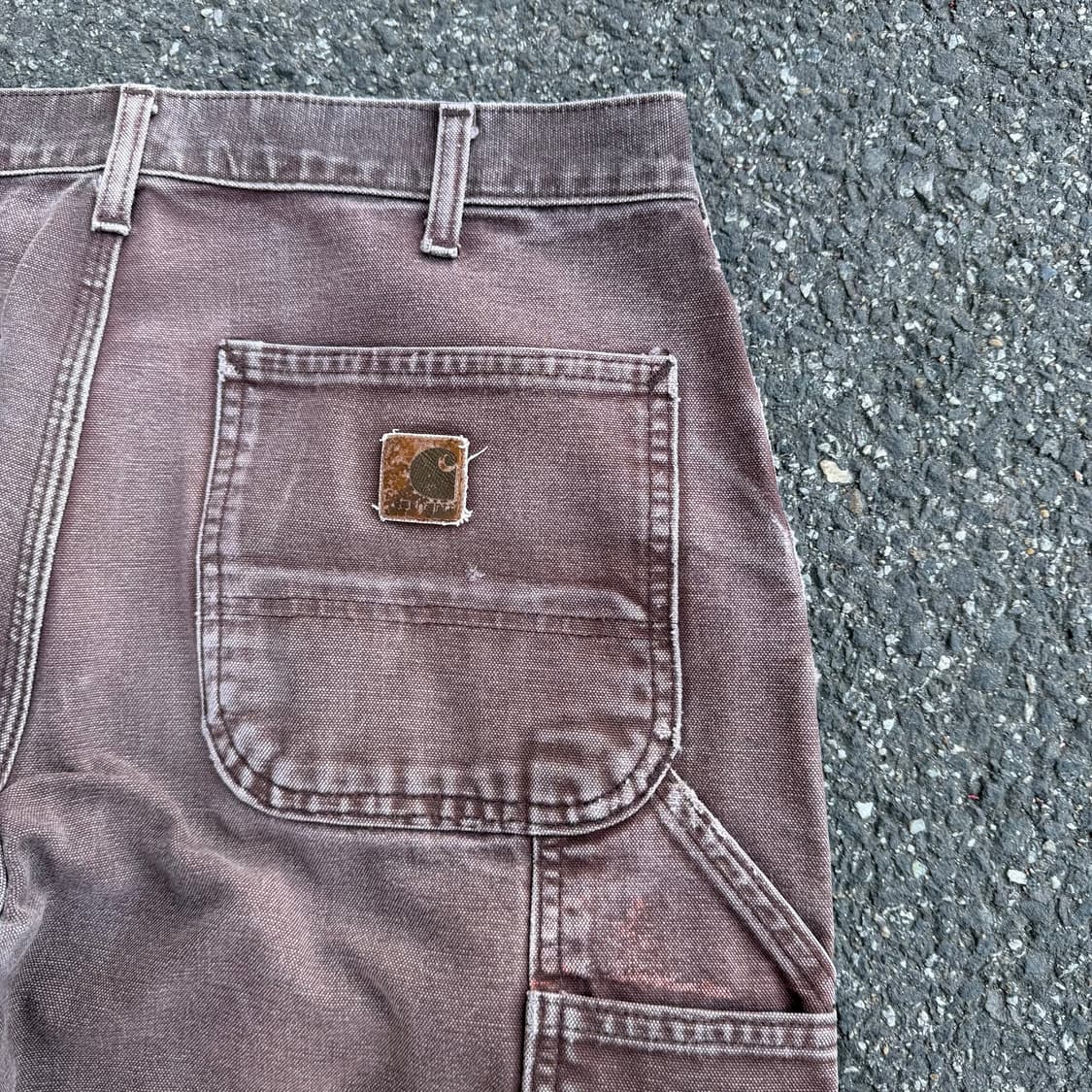 OG 칼하트 B11 DKB 싱글니 카펜터팬츠 상품이미지9