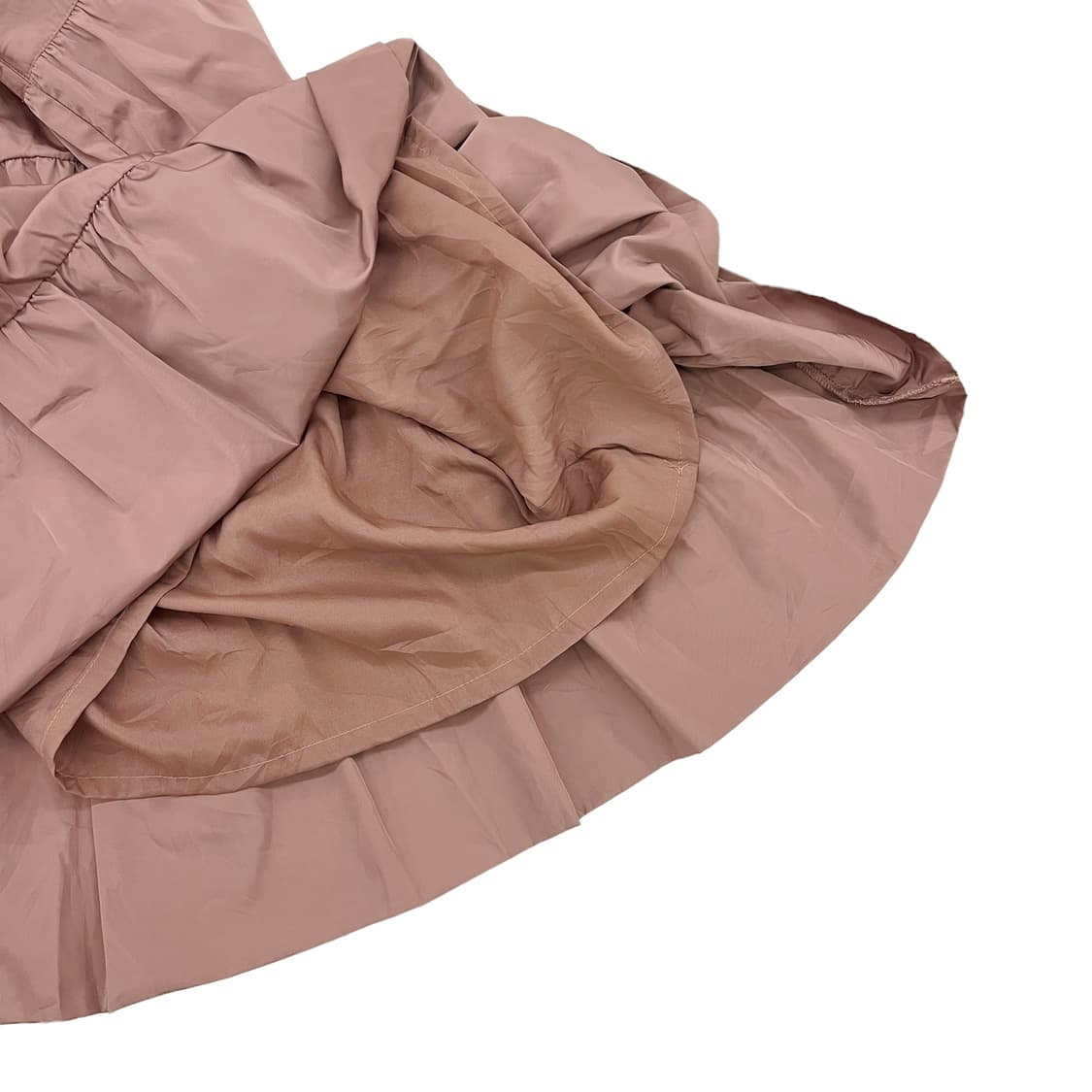 Lee Uemachi 인디핑크 나일론 롱 스커트 상품이미지6