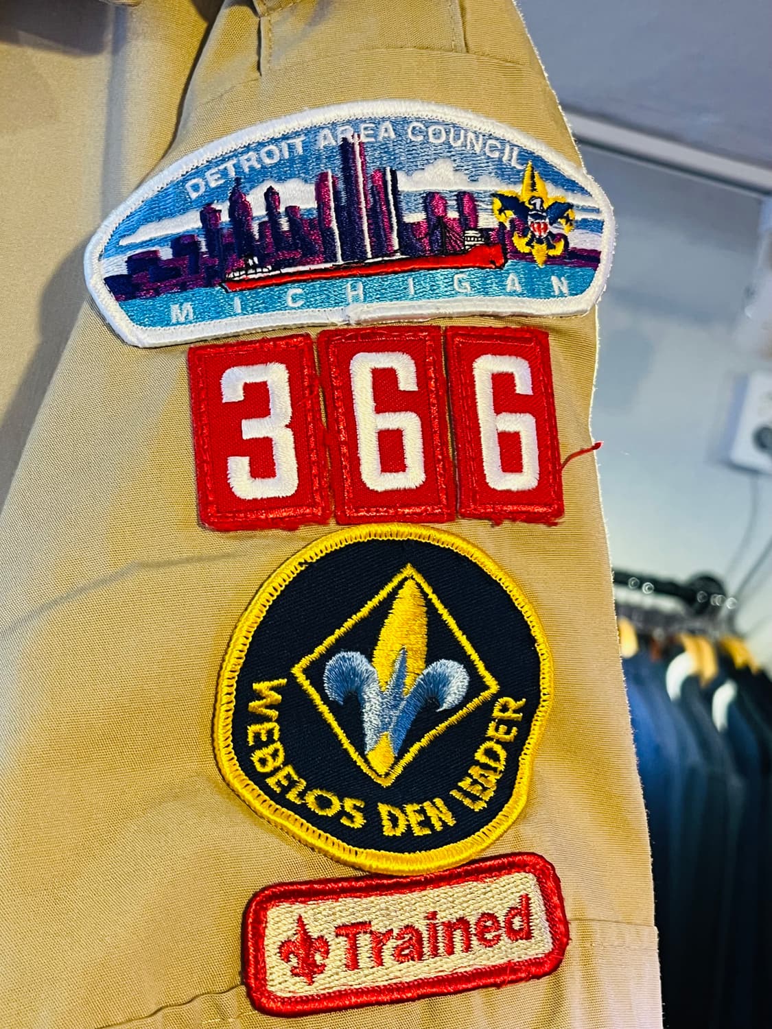 보이스카웃 유니폼셔츠(미국제) 상품이미지3