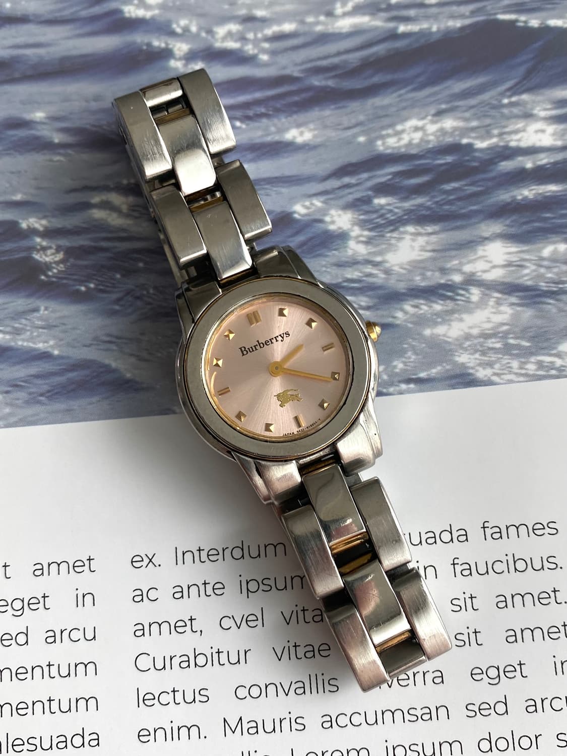 Burberrys 버버리 쿼츠 핑크 레이디스 상품이미지2