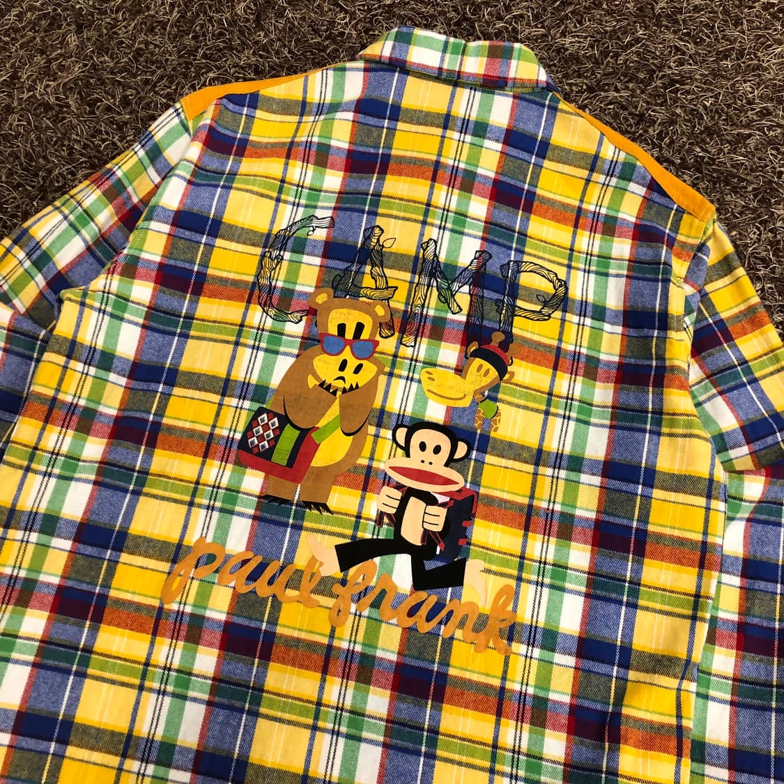 폴프랭크 빅로고 체크 웨스턴 셔츠  상품이미지2