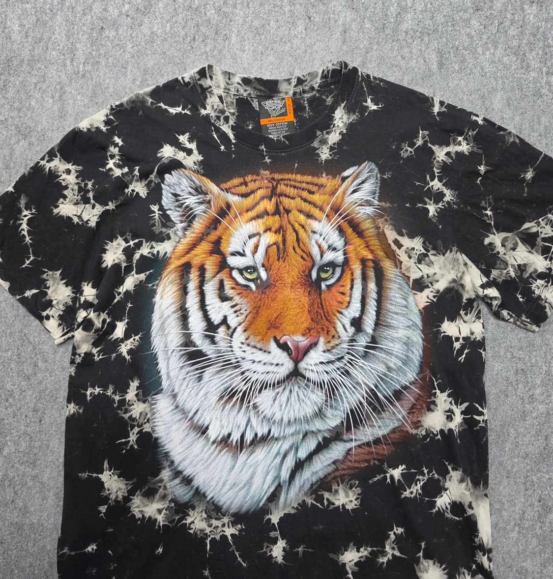 Rock Eagle 락이글 타이다이 타이거 프린팅 반팔티 XL 상품이미지3
