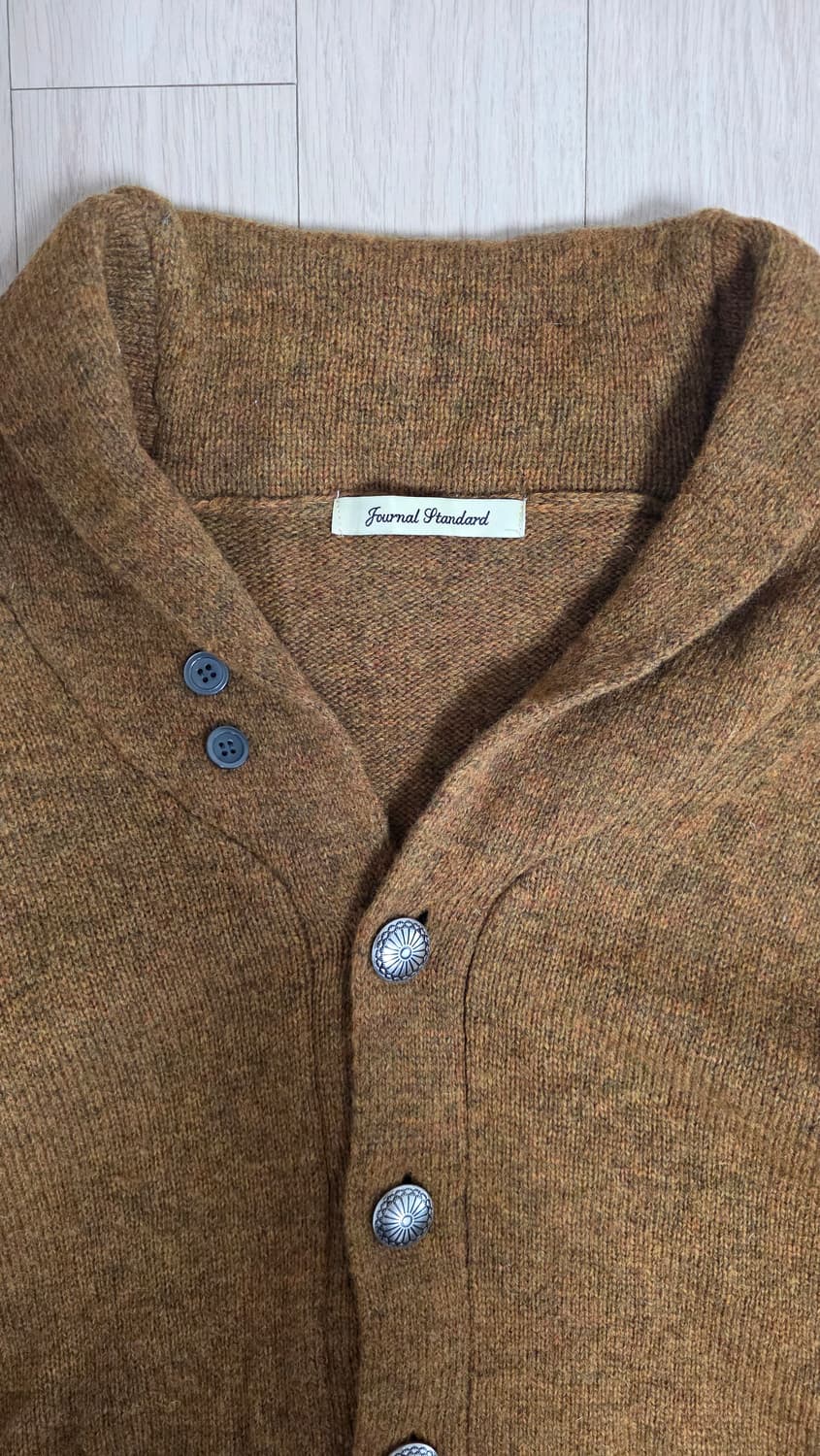 저널 스탠다드 숄카라 니트가디건 상품이미지2