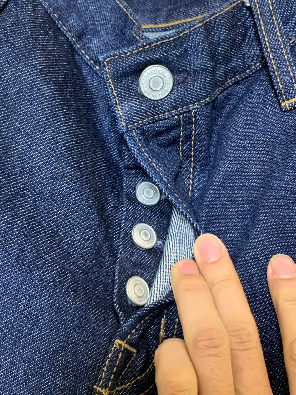 COS 와이드 레그 데님 트라우저(28) 상품이미지6