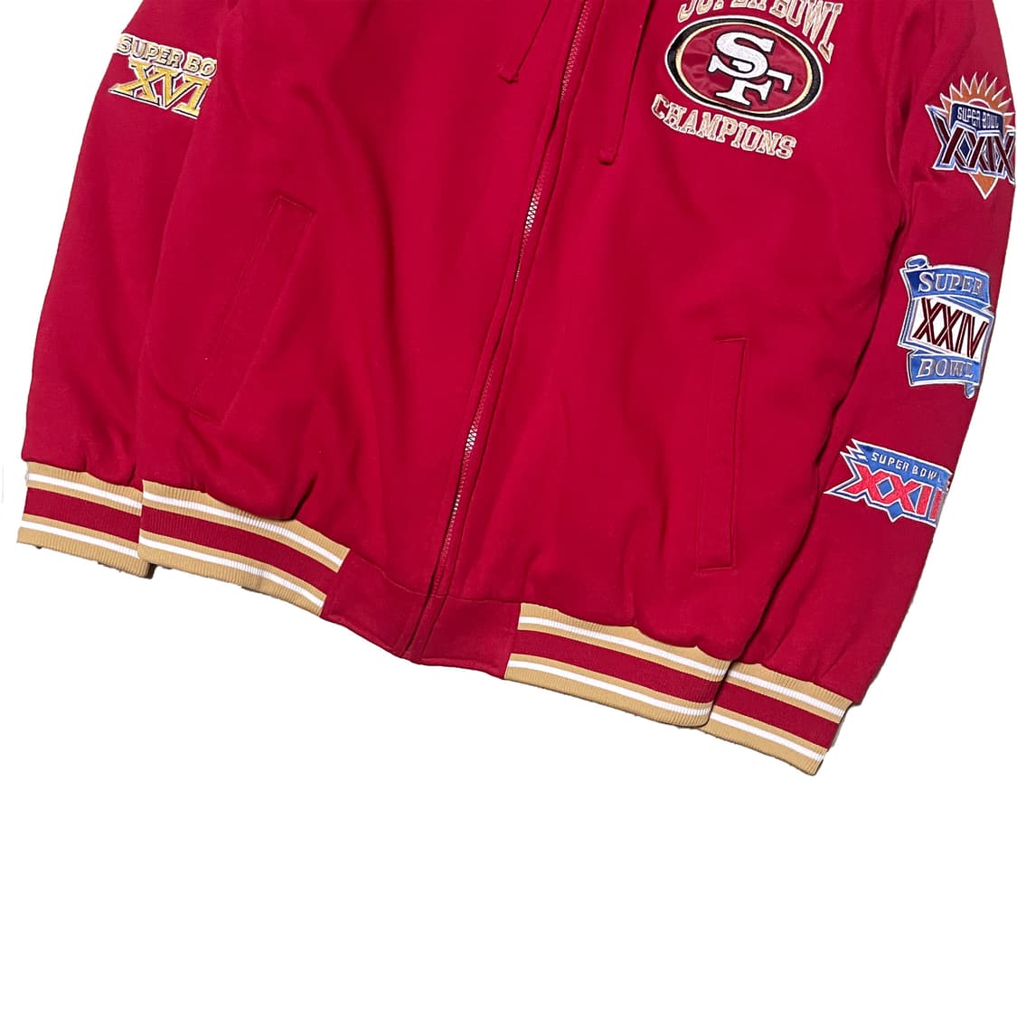 NFL 샌프란시스코 49ers 파워 포워드 후드집업 점퍼 상품이미지4