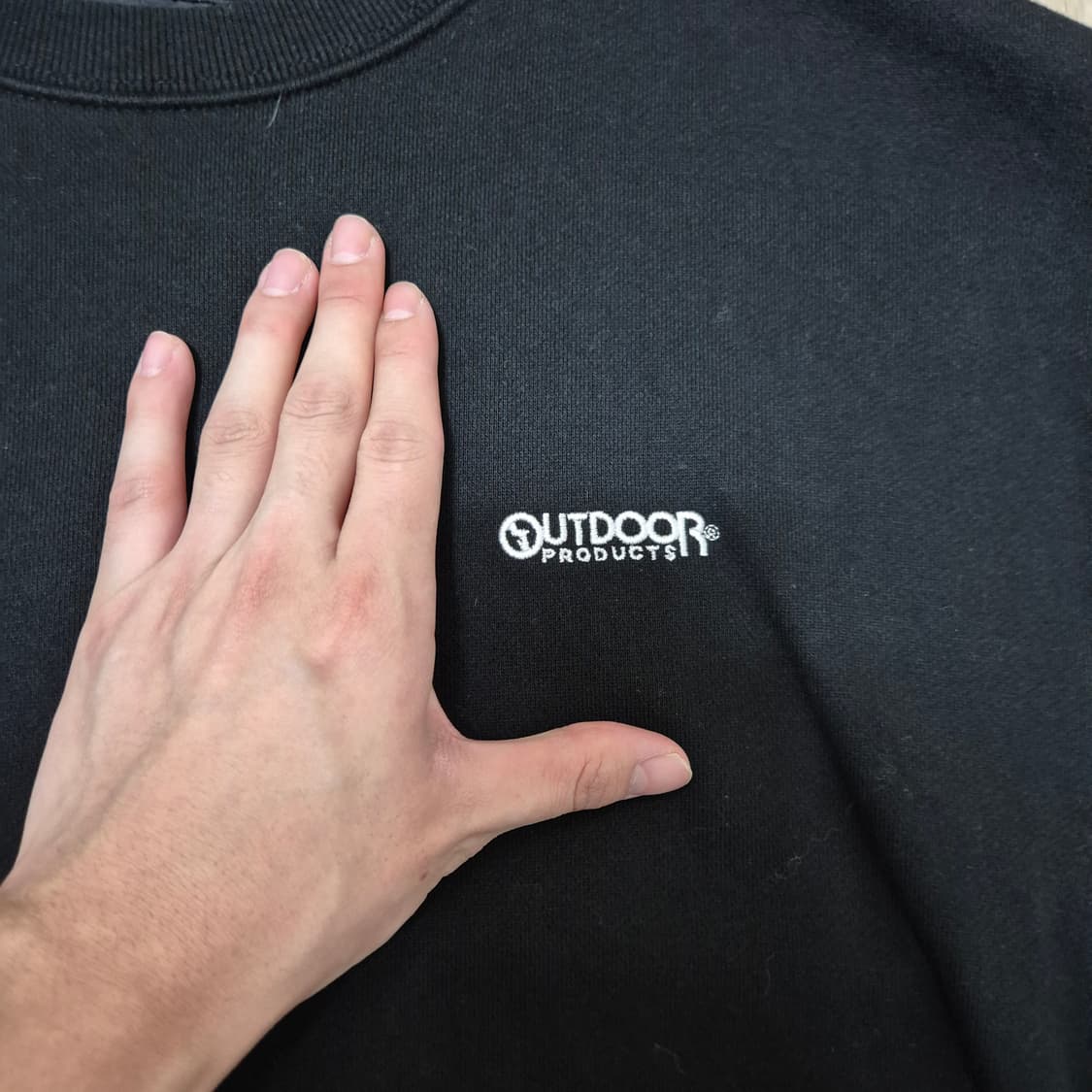 아웃도어 프로덕츠 와펜 기모 맨투맨 상품이미지4