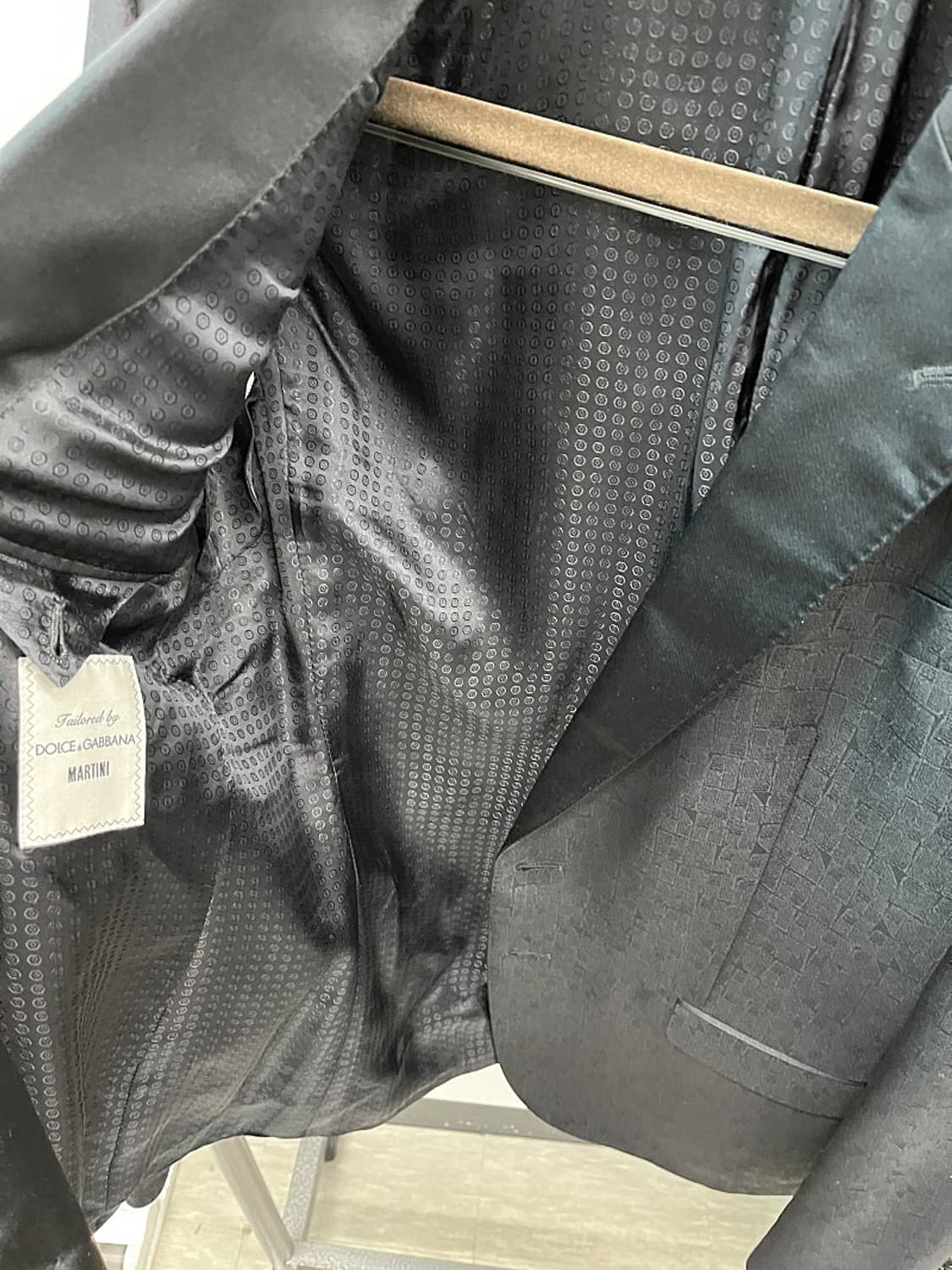 100,32) 돌체앤가바나 신형 자가드 슈트  상품이미지4