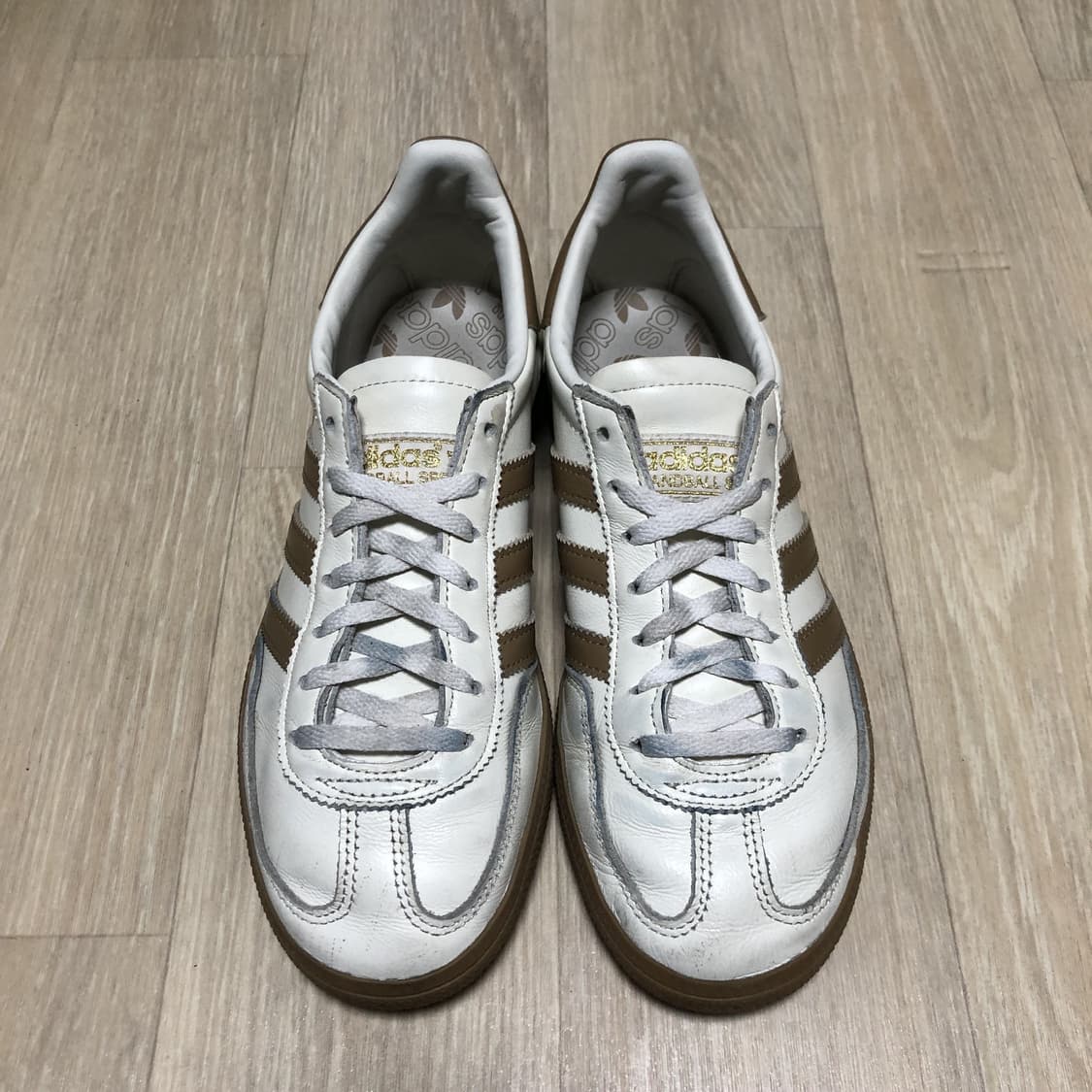 (235) 아디다스 adidas 핸드볼 스페지알 레더 화이트 검솔 235 상품이미지9