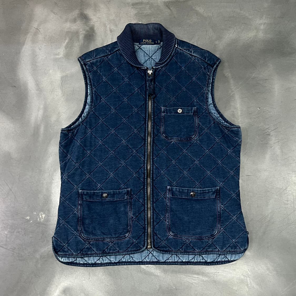  폴로랄프로렌 인디고 퀼팅 베스트 y15151 상품이미지1