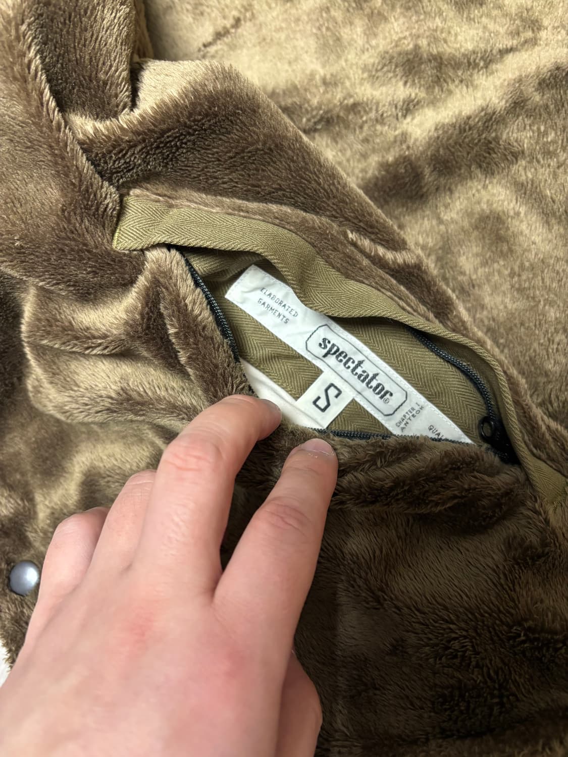 [s] 스펙테이터 piliner reversible 자켓 상품이미지6