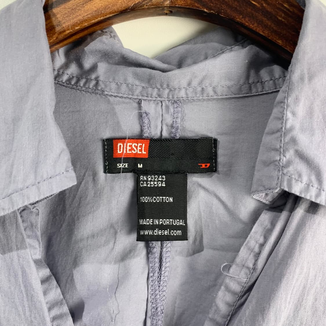 디젤 00a 핀턱 솔리드 셔츠 상품이미지6