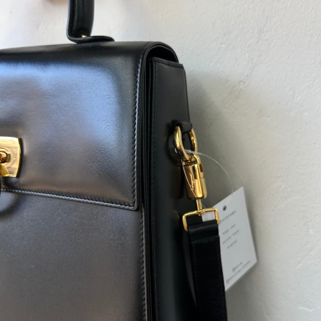 16557 - 페레가모 간치니 켈리 탑 핸들백 상품이미지3