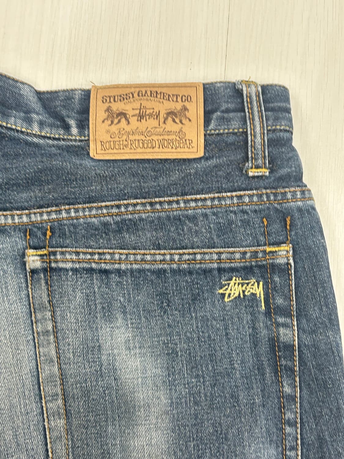 90s 00s 스투시 데님 팬츠 34 상품이미지3
