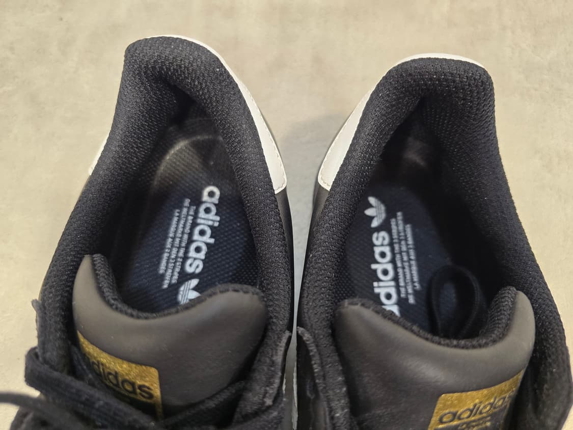 아디다스 슈퍼스타 J 블랙 운동화 스니커즈 230 상품이미지6