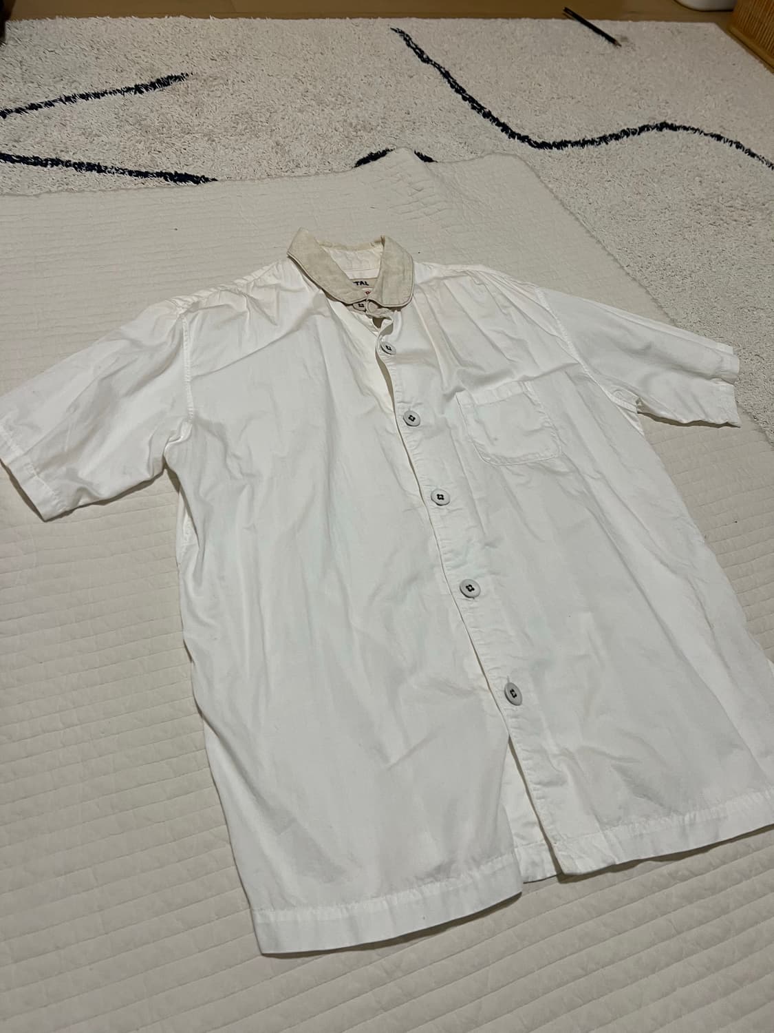 캐피탈 린넨카라 1/2 셔츠 상품이미지1