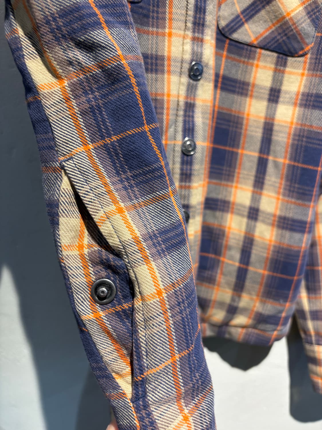 HARLEY-DAVIDSON 플란넬 체크 셔츠 자켓 상품이미지3